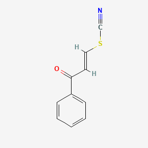 3-oxo-3-phenyl-1-propen-1-yl thiocyanate