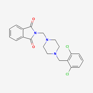 2-{[4-(2,6-dichlorobenzyl)-1-piperazinyl]methyl}-1H-isoindole-1,3(2H)-dione