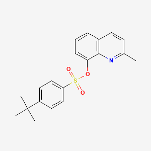 2-methyl-8-quinolinyl 4-tert-butylbenzenesulfonate