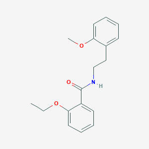 molecular formula C18H21NO3 B4815701 2-ethoxy-N-[2-(2-methoxyphenyl)ethyl]benzamide 