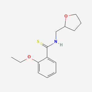 2-ethoxy-N-(tetrahydro-2-furanylmethyl)benzenecarbothioamide