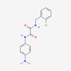 N-(2-chlorobenzyl)-N'-[4-(dimethylamino)phenyl]ethanediamide