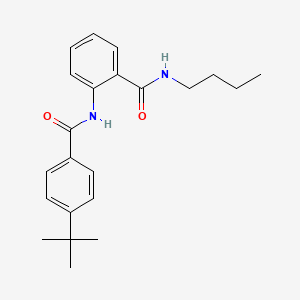 N-butyl-2-[(4-tert-butylbenzoyl)amino]benzamide