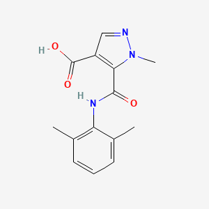 5-{[(2,6-dimethylphenyl)amino]carbonyl}-1-methyl-1H-pyrazole-4-carboxylic acid