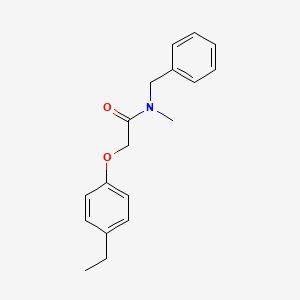 N-benzyl-2-(4-ethylphenoxy)-N-methylacetamide