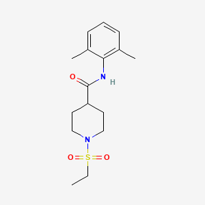 N-(2,6-dimethylphenyl)-1-(ethylsulfonyl)-4-piperidinecarboxamide