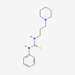 N-phenyl-N'-[3-(1-piperidinyl)propyl]thiourea