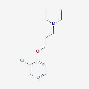 3-(2-chlorophenoxy)-N,N-diethyl-1-propanamine