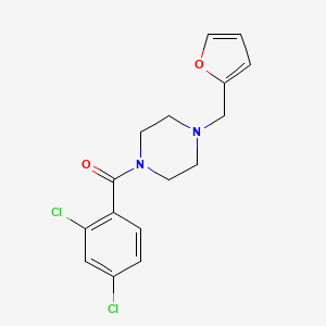 1-(2,4-dichlorobenzoyl)-4-(2-furylmethyl)piperazine