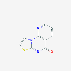 molecular formula C9H5N3OS B481653 5H-pyrido[3,2-e][1,3]thiazolo[3,2-a]pyrimidin-5-one CAS No. 85678-83-7