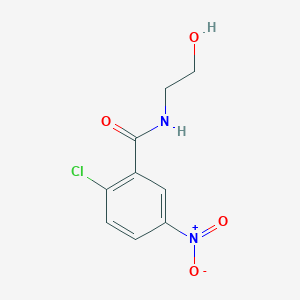 2-chloro-N-(2-hydroxyethyl)-5-nitrobenzamide