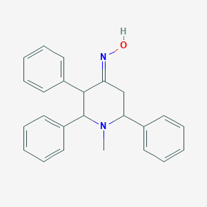 B048170 1-Methyl-2,3,6-triphenyl-4-piperidinone oxime CAS No. 113849-85-7