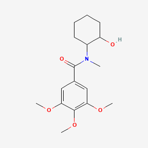 N-(2-hydroxycyclohexyl)-3,4,5-trimethoxy-N-methylbenzamide