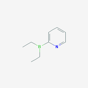 molecular formula C9H14BN B481747 2-(Diethylboryl)pyridine CAS No. 385804-67-1