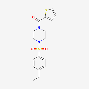 1-[(4-ethylphenyl)sulfonyl]-4-(2-thienylcarbonyl)piperazine