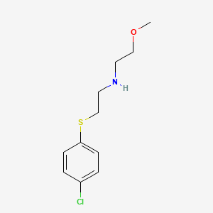 2-[(4-chlorophenyl)thio]-N-(2-methoxyethyl)ethanamine