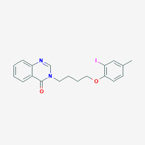 3-[4-(2-iodo-4-methylphenoxy)butyl]-4(3H)-quinazolinone