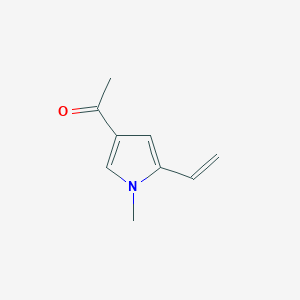 B048183 1-(1-Methyl-5-vinyl-1H-pyrrol-3-yl)ethanone CAS No. 119580-89-1