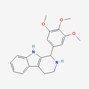 molecular formula C20H22N2O3 B4818378 1-(3,4,5-trimethoxyphenyl)-2,3,4,9-tetrahydro-1H-beta-carboline 