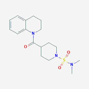 4-(3,4-dihydro-1(2H)-quinolinylcarbonyl)-N,N-dimethyl-1-piperidinesulfonamide