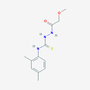 N-(2,4-dimethylphenyl)-2-(methoxyacetyl)hydrazinecarbothioamide