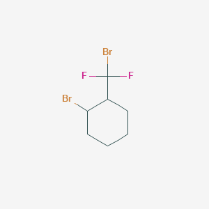 B048185 1-Bromo-2-(bromodifluoromethyl)cyclohexane CAS No. 117711-58-7