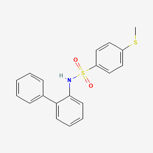 N-2-biphenylyl-4-(methylthio)benzenesulfonamide