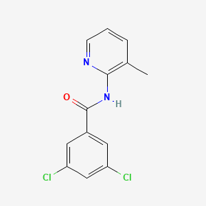 molecular formula C13H10Cl2N2O B4818715 3,5-dichloro-N-(3-methyl-2-pyridinyl)benzamide 