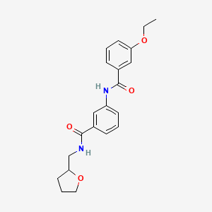 3-ethoxy-N-(3-{[(tetrahydro-2-furanylmethyl)amino]carbonyl}phenyl)benzamide