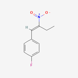 1-fluoro-4-(2-nitro-1-buten-1-yl)benzene