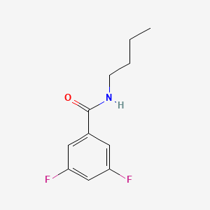 molecular formula C11H13F2NO B4820594 N-butyl-3,5-difluorobenzamide 