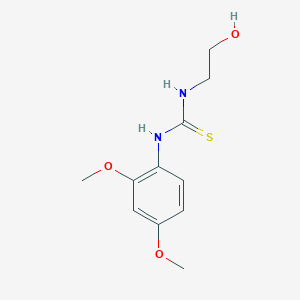 N-(2,4-dimethoxyphenyl)-N'-(2-hydroxyethyl)thiourea