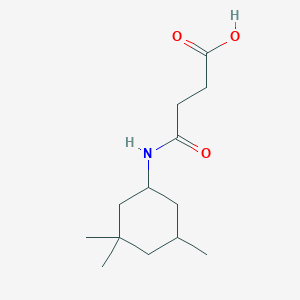 molecular formula C13H23NO3 B4821161 4-oxo-4-[(3,3,5-trimethylcyclohexyl)amino]butanoic acid 