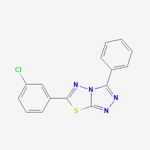 6-(3-Chlorophenyl)-3-phenyl[1,2,4]triazolo[3,4-b][1,3,4]thiadiazole