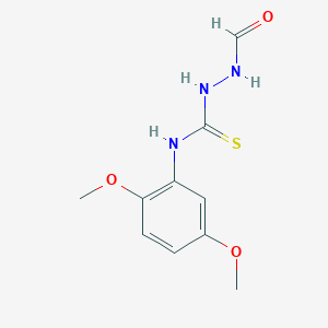 N-(2,5-dimethoxyphenyl)-2-formylhydrazinecarbothioamide