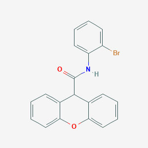 N-(2-bromophenyl)-9H-xanthene-9-carboxamide