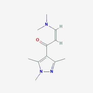 3-(dimethylamino)-1-(1,3,5-trimethyl-1H-pyrazol-4-yl)-2-propen-1-one