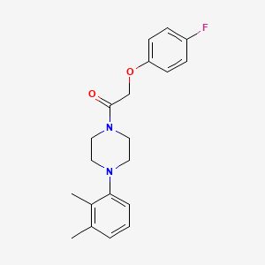 1-(2,3-dimethylphenyl)-4-[(4-fluorophenoxy)acetyl]piperazine