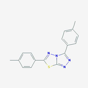 3,6-Bis(4-methylphenyl)[1,2,4]triazolo[3,4-b][1,3,4]thiadiazole