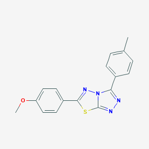 6-(4-Methoxyphenyl)-3-(4-methylphenyl)-[1,2,4]triazolo[3,4-b][1,3,4]thiadiazole