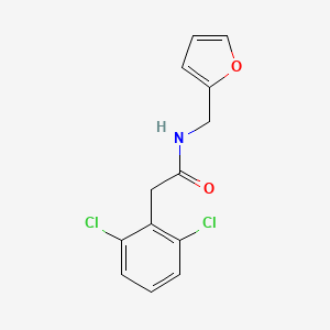 2-(2,6-dichlorophenyl)-N-(2-furylmethyl)acetamide