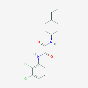 molecular formula C16H20Cl2N2O2 B4822622 N-(2,3-dichlorophenyl)-N'-(4-ethylcyclohexyl)ethanediamide 