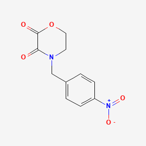 4-(4-nitrobenzyl)-2,3-morpholinedione