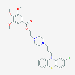 molecular formula C31H36ClN3O5S B048231 甲芬那酸 CAS No. 388-51-2