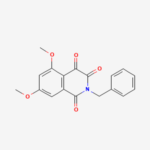 2-benzyl-5,7-dimethoxy-1,3,4(2H)-isoquinolinetrione