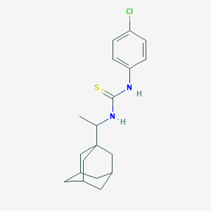 N-[1-(1-adamantyl)ethyl]-N'-(4-chlorophenyl)thiourea