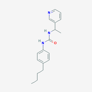 N-(4-BUTYLPHENYL)-N'-[1-(3-PYRIDYL)ETHYL]UREA