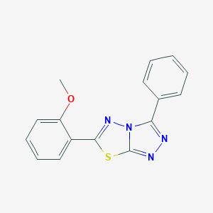 6-(2-Methoxyphenyl)-3-phenyl[1,2,4]triazolo[3,4-b][1,3,4]thiadiazole