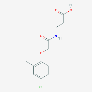 3-(2-(4-Chloro-2-methylphenoxy)acetamido)propanoic acid