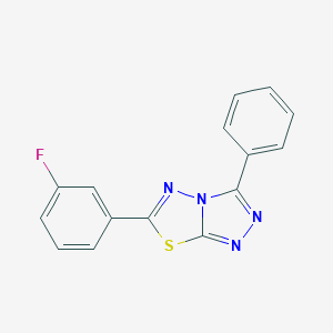 6-(3-Fluorophenyl)-3-phenyl[1,2,4]triazolo[3,4-b][1,3,4]thiadiazole